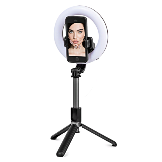 Selfie Stick Tripod With Light - L07