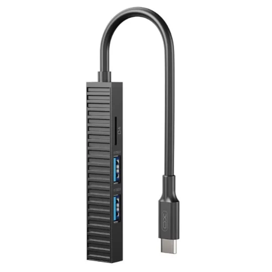 XO - HUB014B 4 In 1 3-Port HUB High Speed Usb 3.0