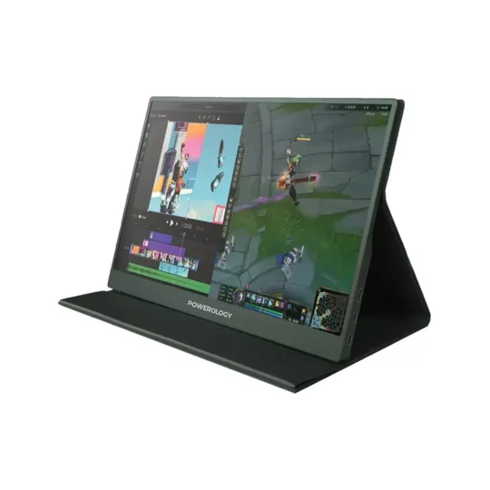 Powerology - SM04 Ultra-Slim Portable Monitor 15.6" 1080P Full HD