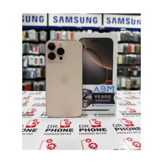 Used - Iphone 16 Pro Max (256GB- 100%🔋)