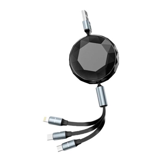 Green Lion - 5 in 1 Diamond Retractable 60W Cable