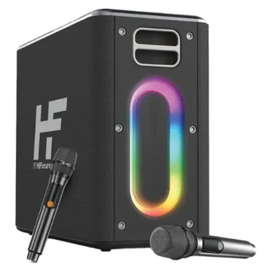 HiFuture - Music Box Speaker With Dual Wireless Microphone