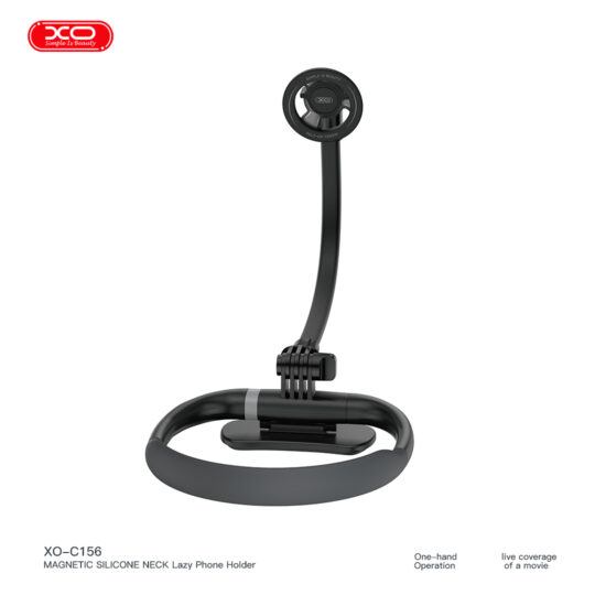 XO - C156 Magnetic Silicone Neck Lazy Phone Holder