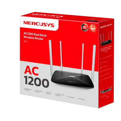 Mercusys - AC12 Dual Band Wireless Router