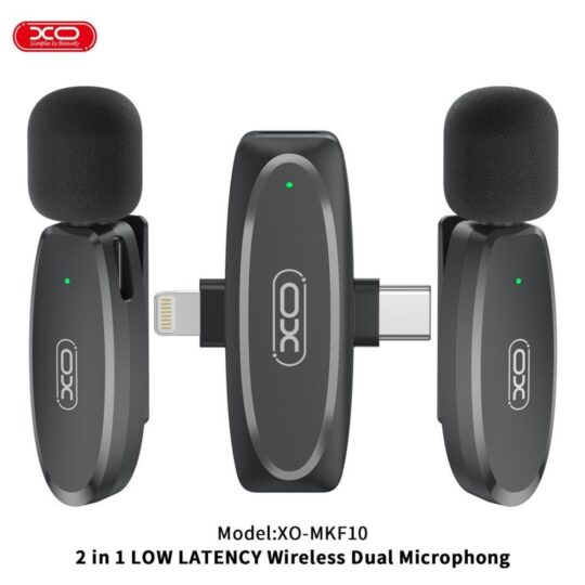 XO - MKF10 2 In 1 Low Latency Wireless Dual Microphone