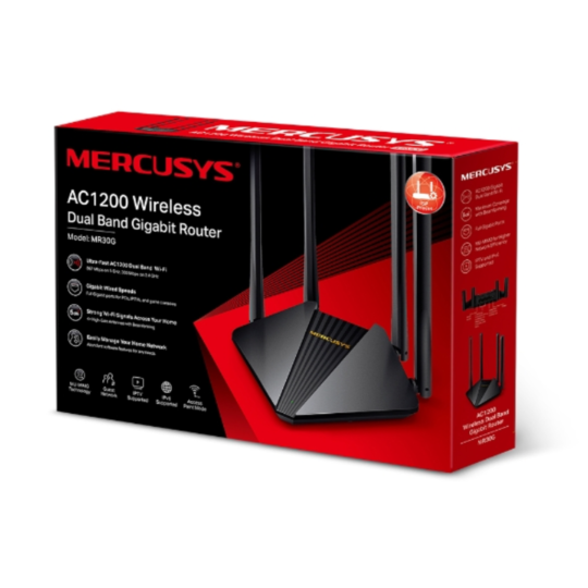Mercusys - Wireless MR30G Dual Band Gigabit Router