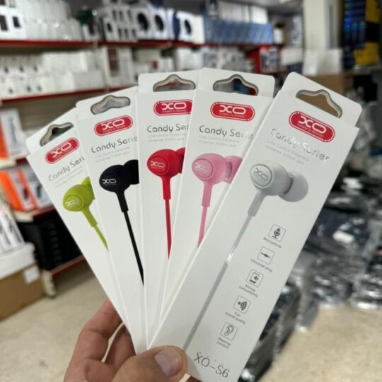 XO - S6 Candy Series Earphone 3.5mm Jack