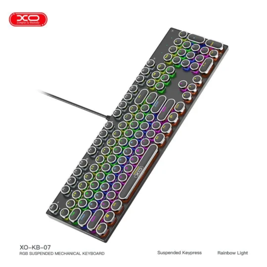 XO - KB-07 RGB Suspended Mechanical Keyboard