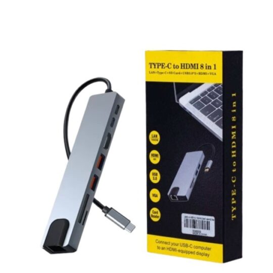 Converter - 8 In 1 Type-C To HDTV