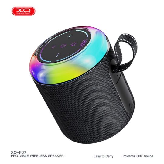 XO - F67 Portable Wireless Speaker With RGB Light