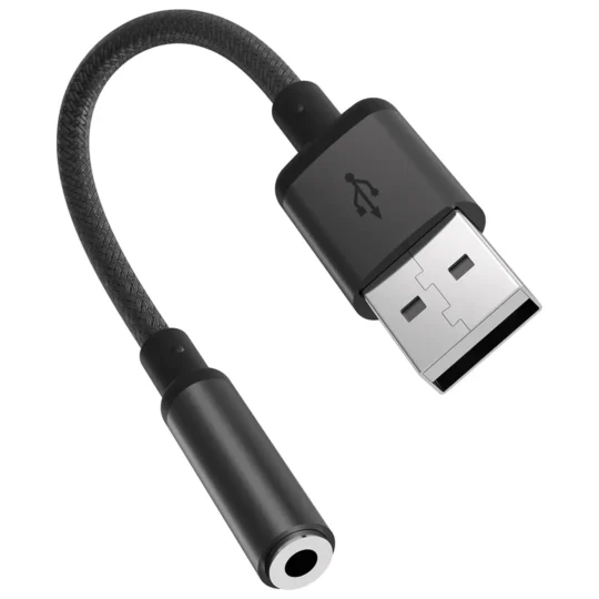 Porodo - AudioLink Female 3.5mm To USB-A
