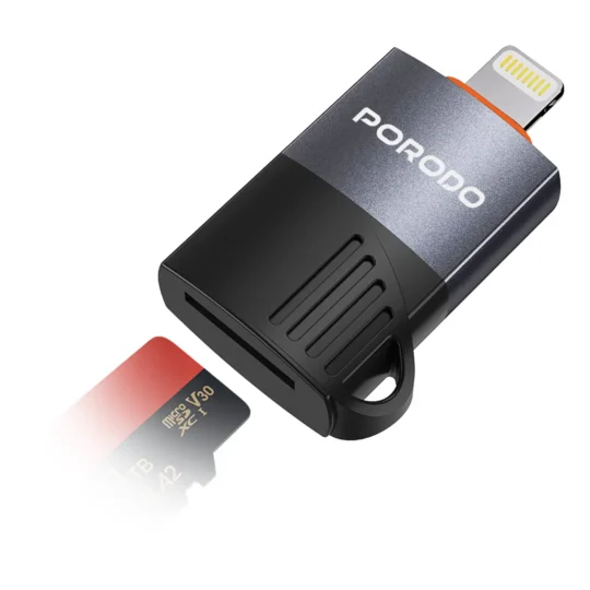 Porodo - Lighting  / OTG TF Card Reader