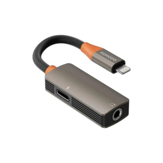 Porodo - AudioLink Duo Lighting + 3.5mm Jack