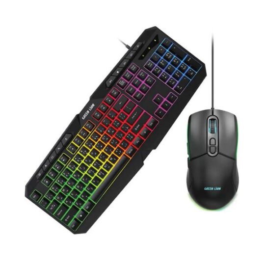 Green Lion - GKM-400 RGB Gaming Keyboad And Mouse