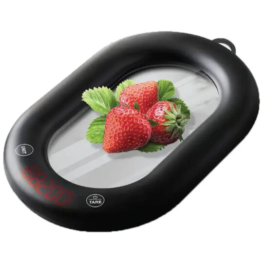 Porodo - Glass Design Smart Kitchen Digital Scale with Real-Time App Sync