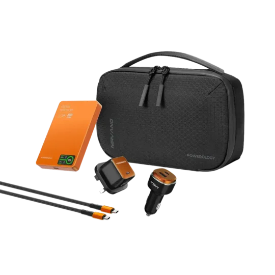Powerology - Nirvano 5 In 1 Power Travel Kit