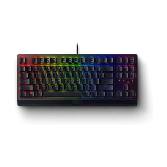 Razer - BlackWidow V3 Tenkeyless Mechanical Gaming Keyboard Yellow Switch